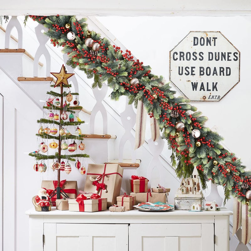 Dearhouse 6Foot Artificial Christmas Pine Garland - Image 4