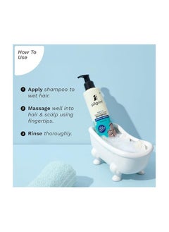 PILGRIM Mild Sulphate Free Shampoo (Argan Oil) For Dry Frizzy Hair, Men and Women, No Sulphate No Paraben, 200ml  - Image 3