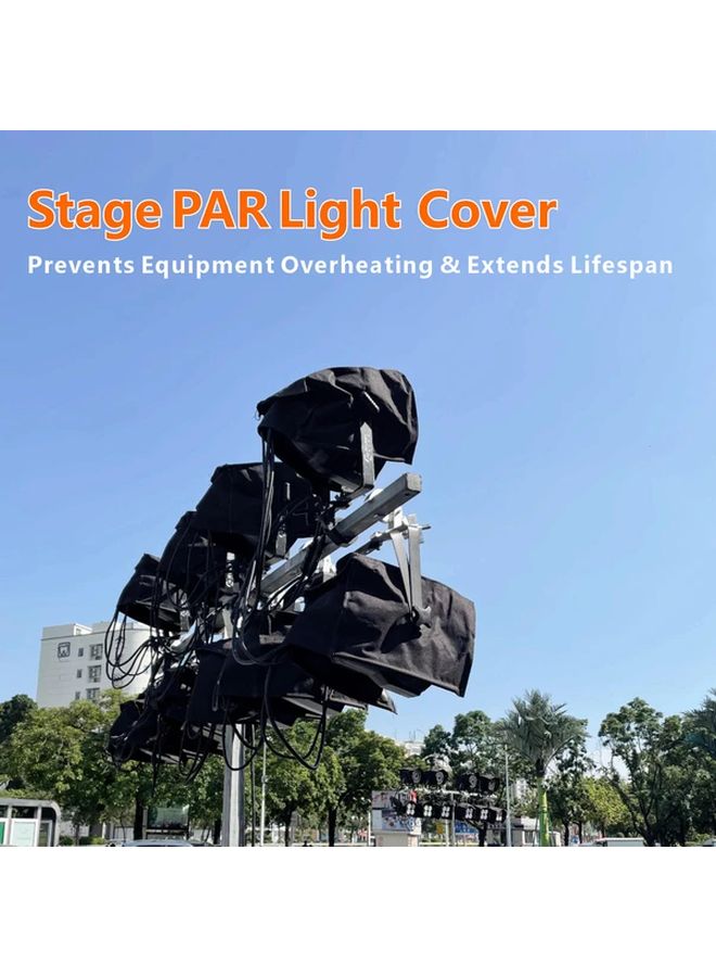 Clear Basic PAR Light Cover Physical Sunshade Rainproof Stage Lighting Equipment - Image 3