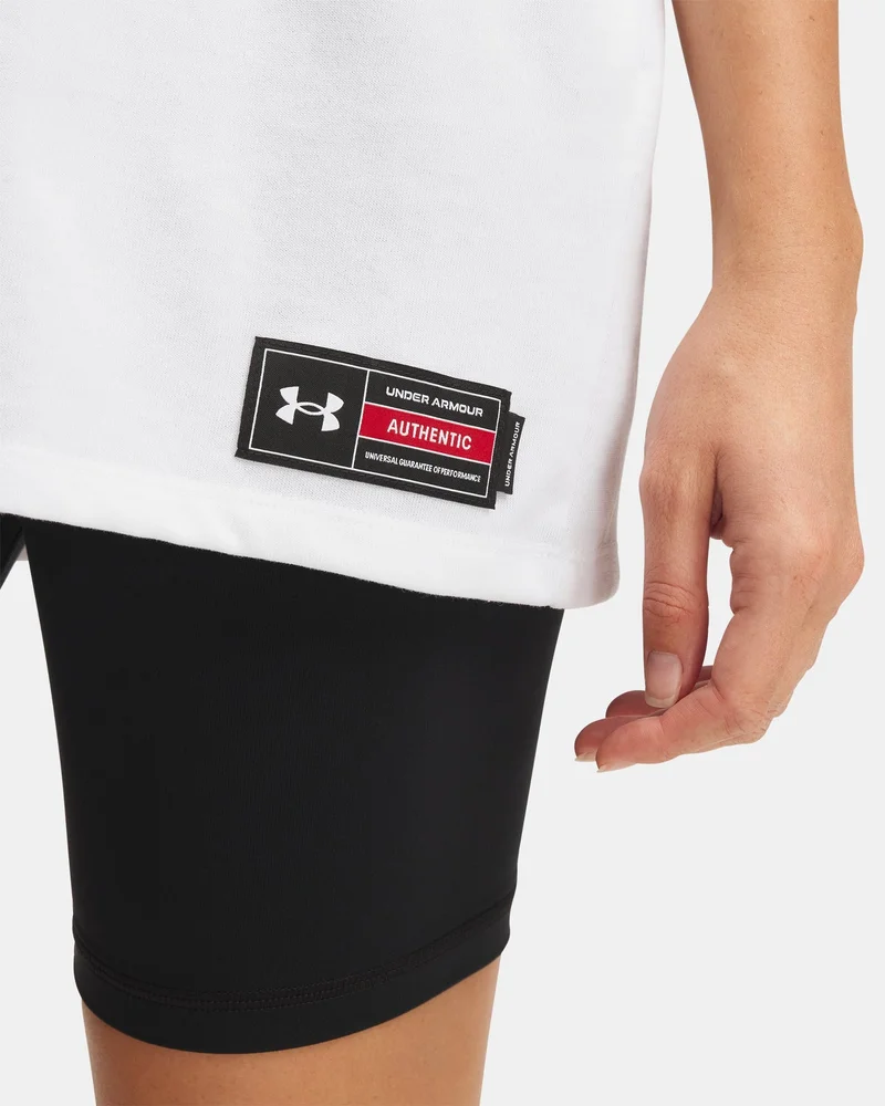 اندر ارمر تيشيرت 96 جرافيك للنساء