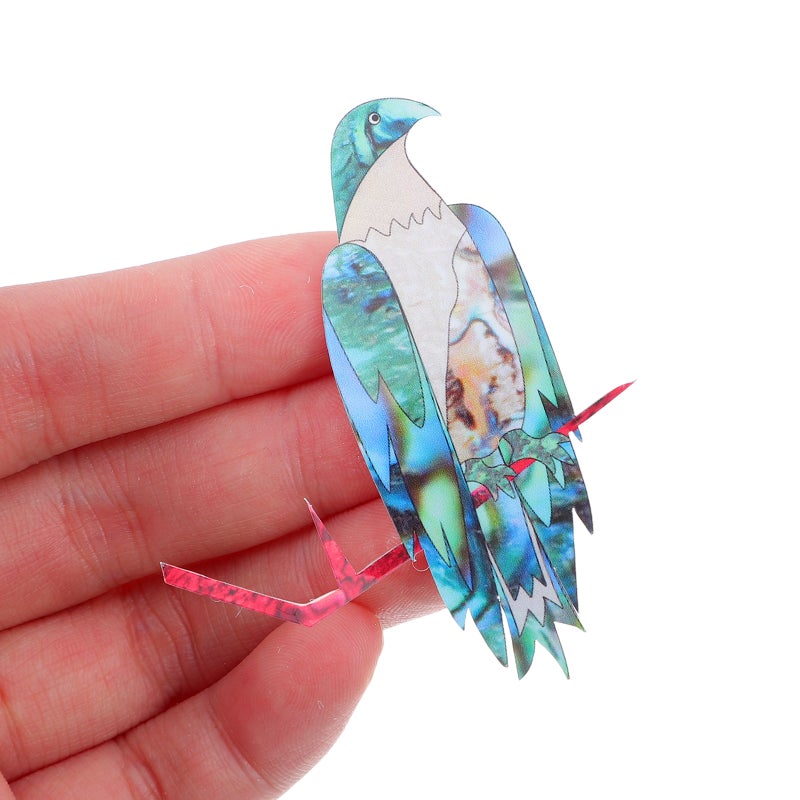 Guitar Headstock Decals: Pvc Stickers Diy Bird Animal Sticker Guitar Fretboard Position Marker For Acoustic Electric Bass - Image 2