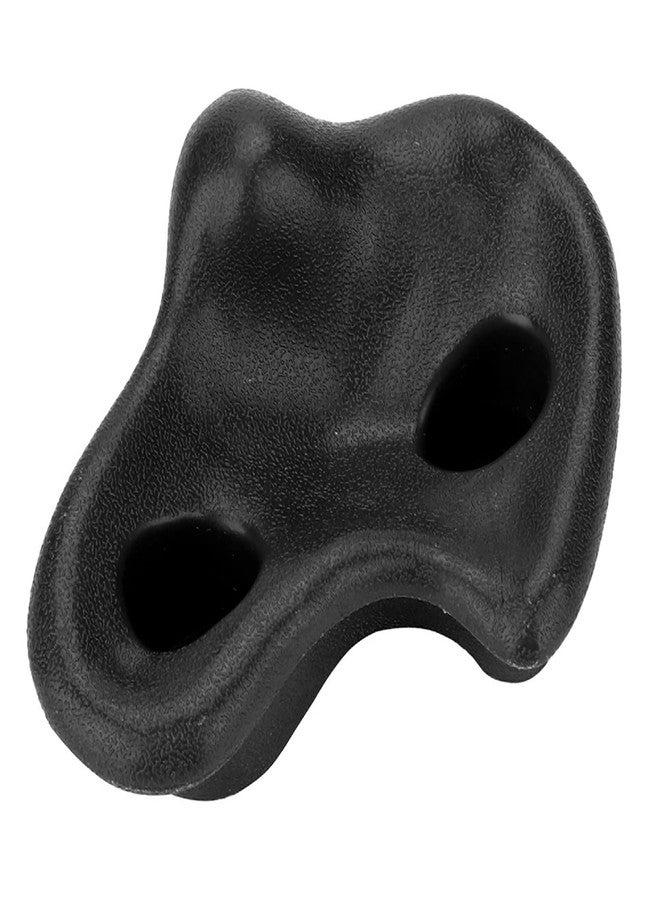 plplaaoo 10PCS Plastic Rock Climbing Holds Set, DIY Tree Rock Climbing Holds for Kids & Adults Climber, Kids Indoor and Outdoor Play Set Use, Includes Mounting Screws.(black ) - Image 2