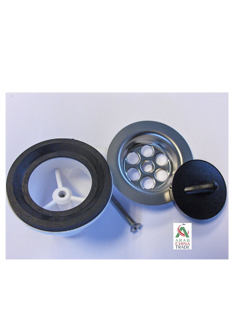 ACT STAINLESS STEEL 1 1/2 INCH KITCHEN SINK DRAIN - Image 1