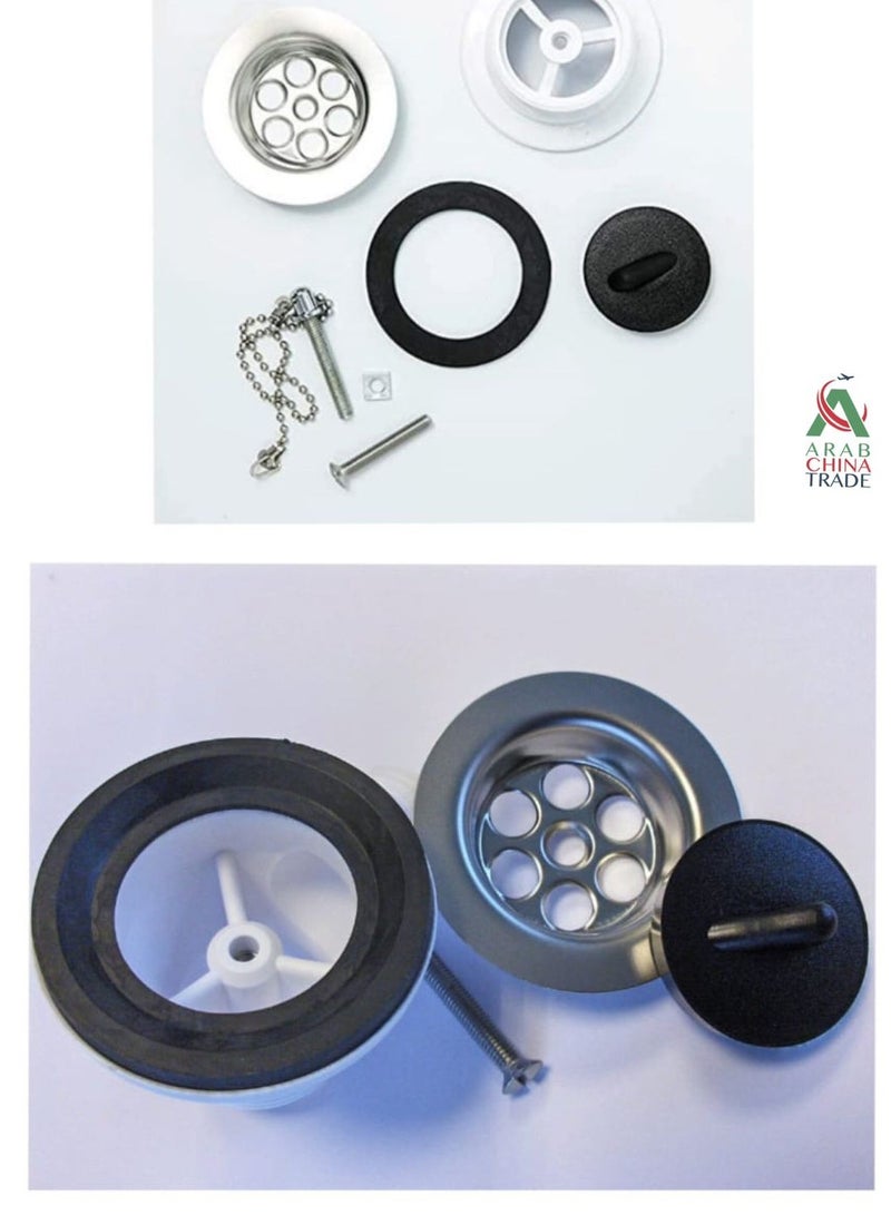 ACT STAINLESS STEEL 1 1/2 INCH KITCHEN SINK DRAIN - Image 3