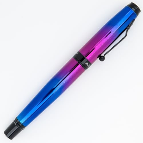 Monteverde Invincia Nebula Fountain Pen - Medium Nib, Multi-Color Plating, Premium Writing Instrument - Image 5