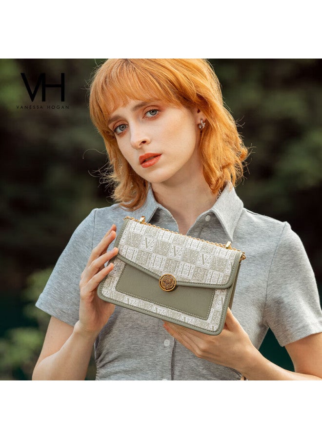 Vanessa Hogan Vh Handbag, Women's Luxury Square Bag, Summer Ladies' Shoulder Bag, Chain Crossbody Bag, Qixi Gift - Image 2