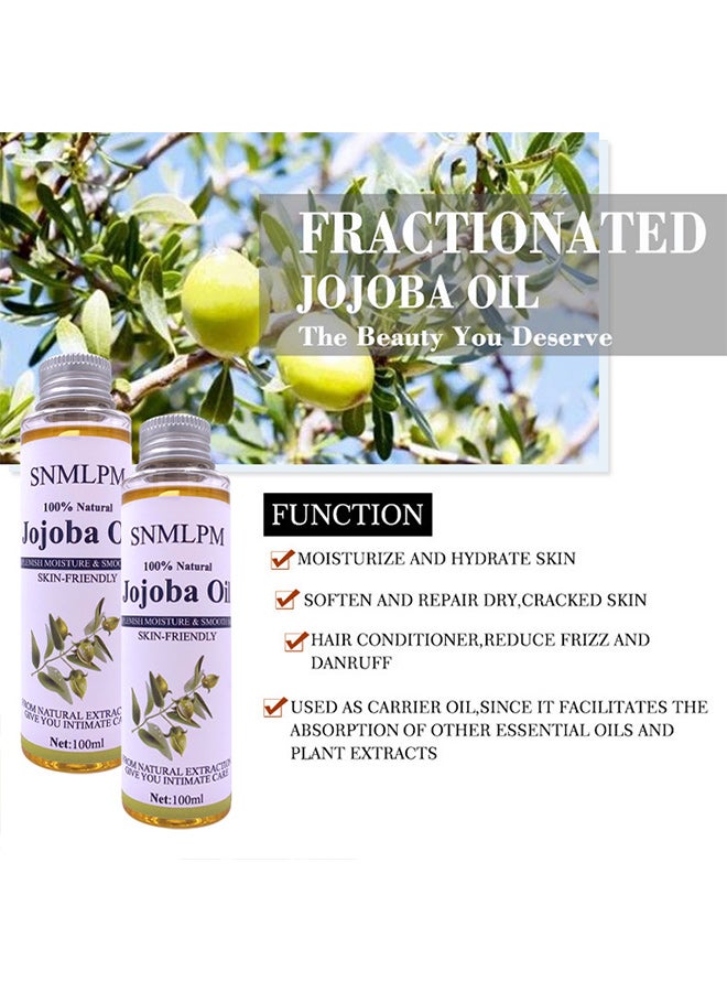 SNMLPM Jojoba Oil, Beauty Salon Body Press
Moisture base oil pure essential oil - Image 3