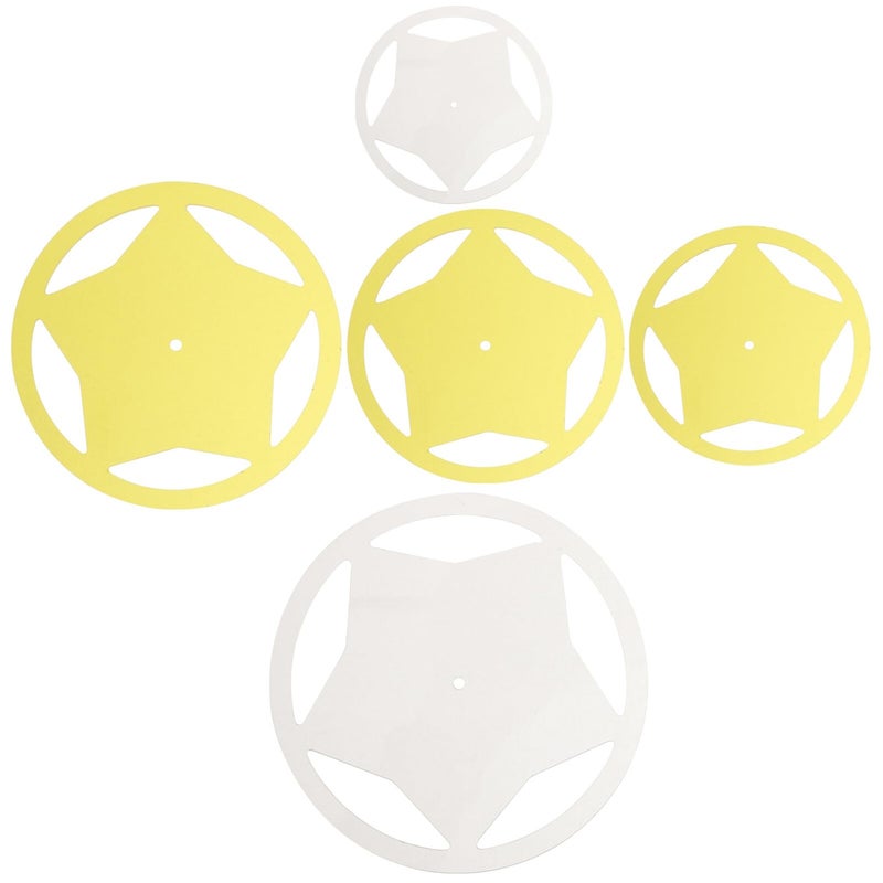 5Pcs Star Shaped Quilting Templates Transparent Stencils For Hand Sewing And Machine Quilting DIY Craft Tools - Image 2