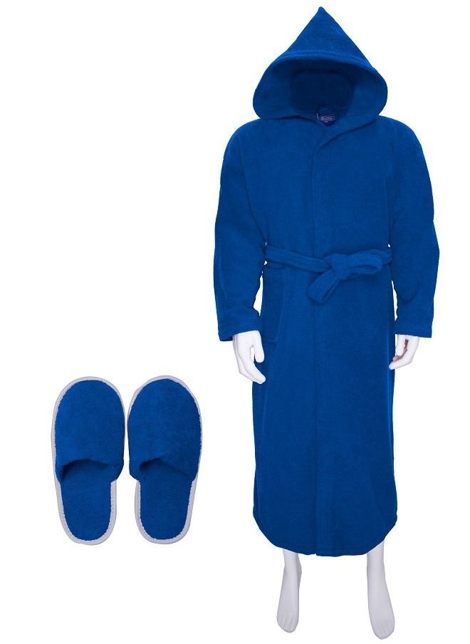 Banotex - Egyptian cotton bathrobe with elbow and slipper - Image 1