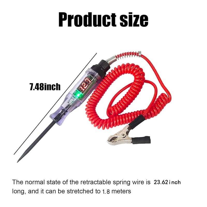 Sodcay Car Digital Electric Pen Circuit Tester - Image 2