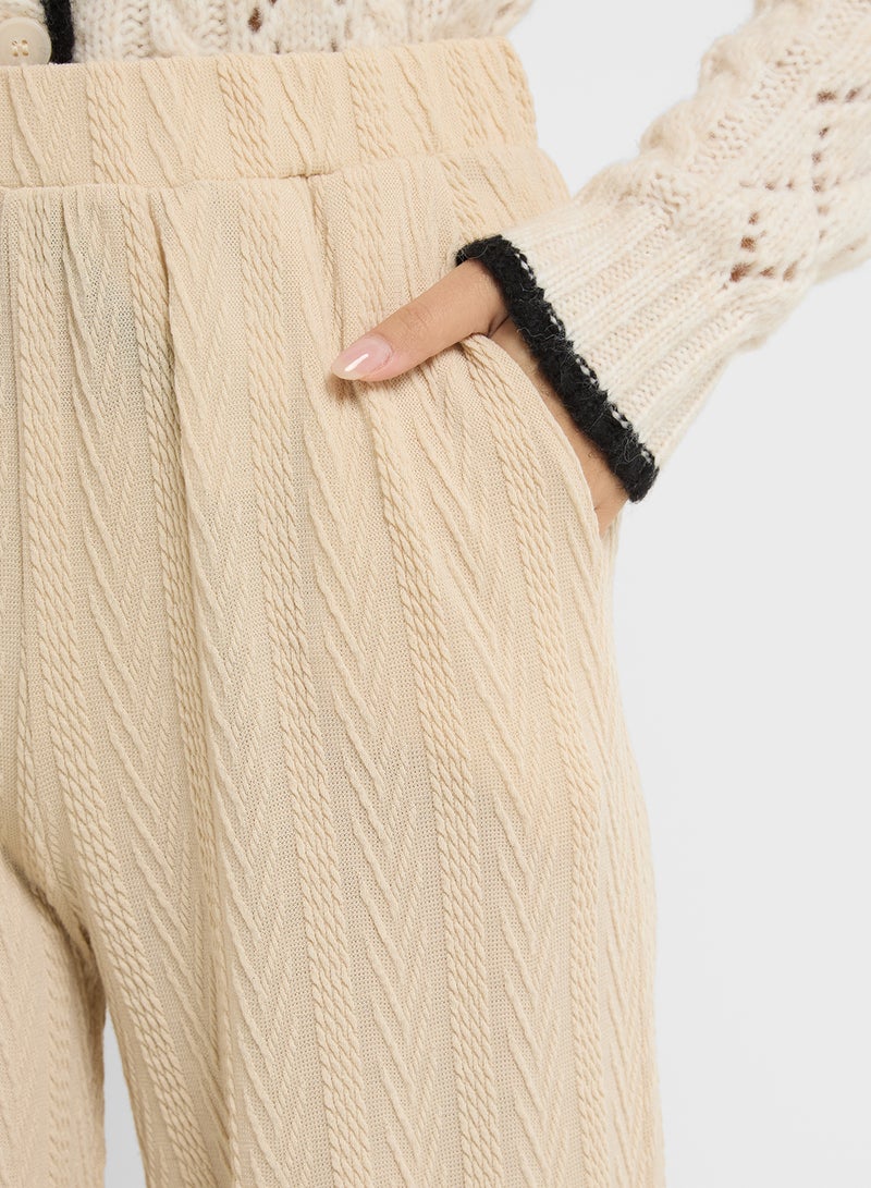 فيرو مودا بنطلون واسع الساقين - Image 3