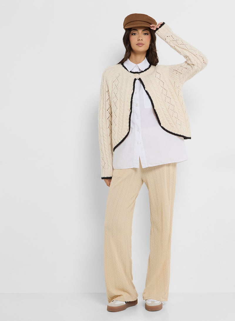 فيرو مودا بنطلون واسع الساقين - Image 4