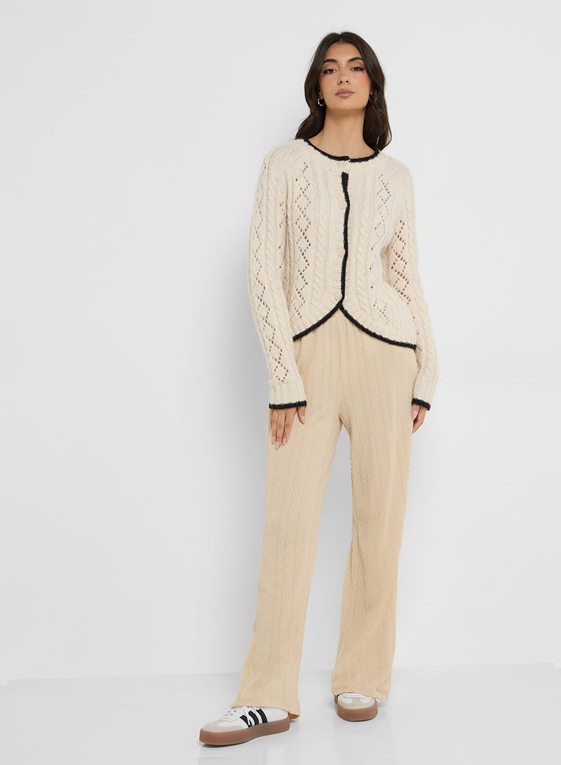 فيرو مودا بنطلون واسع الساقين - Image 1