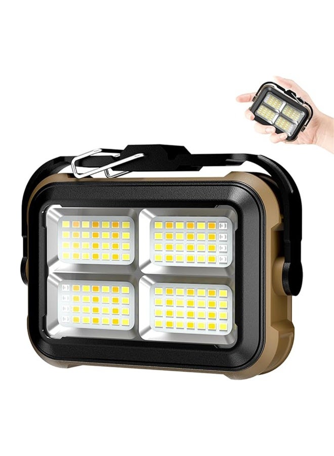 Solar LED Work Light Type-C – Magnetic & Hook Design, Multi-Function Floodlight for Camping, Outdoor, and Work, 3600 mAh Battery - Image 1