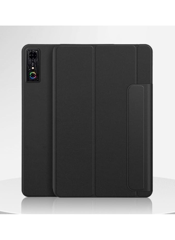 General Compatible with Nubia Red Magic Gaming Pad Pro 10.9" 2024 Tablet Slim Magnetic Smart PU Leather Tri-Folding Stand Cover Tablet Case  - Image 3