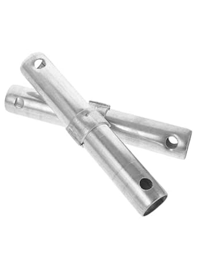 2pcs Galvanized Scaffold Coupling Pins 36mm Diameter with 8cm Spacing for Mobile Scaffolding Accessories - Image 1