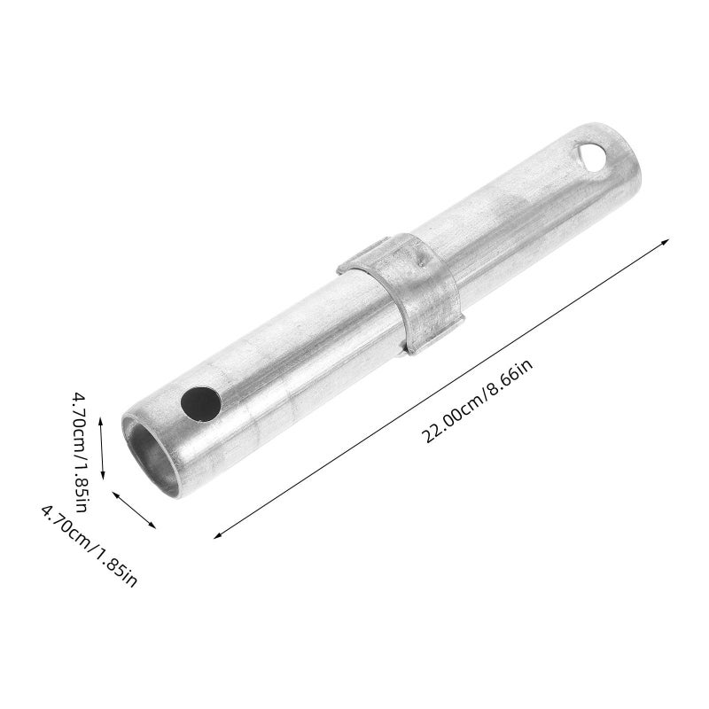 2pcs Galvanized Scaffold Coupling Pins 36mm Diameter with 8cm Spacing for Mobile Scaffolding Accessories - Image 3