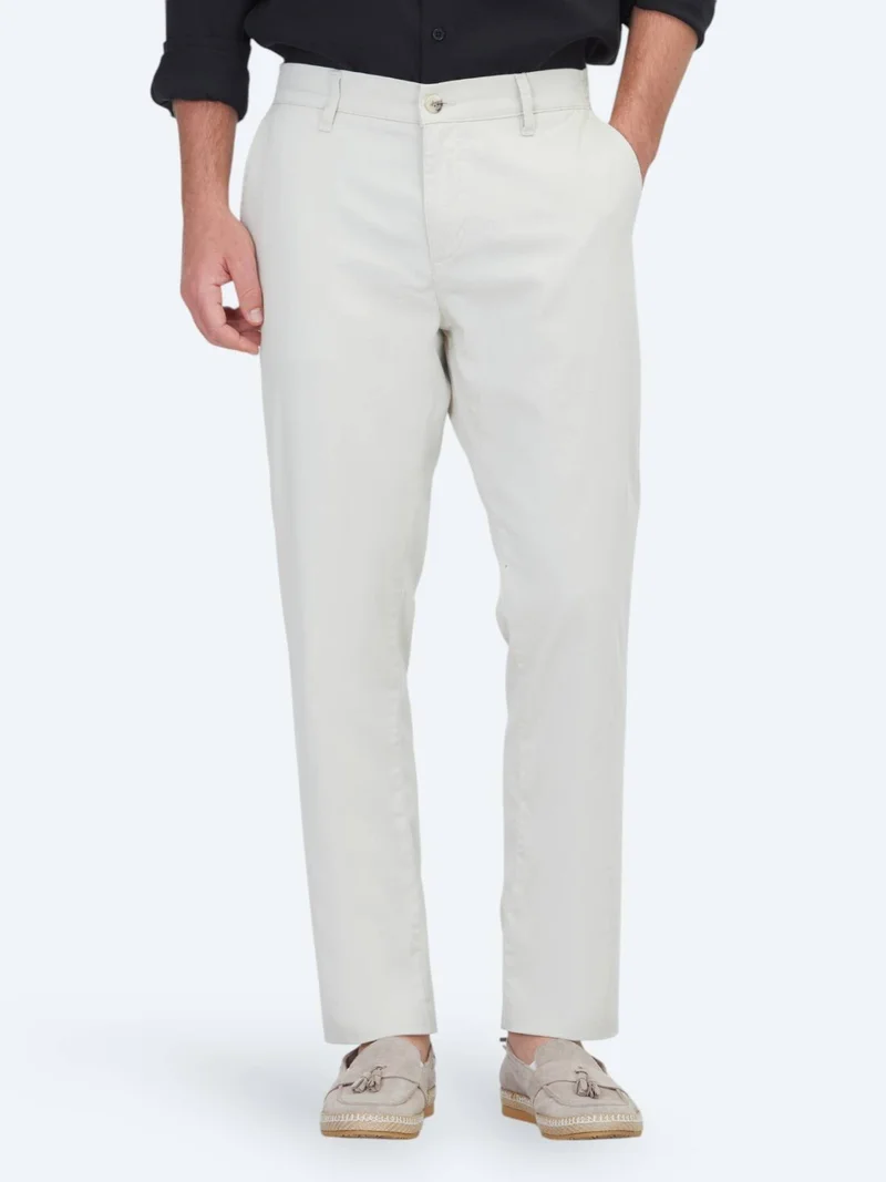 Kip Stone Weaving Jogging Fit Casual Cotton Blended Trousers