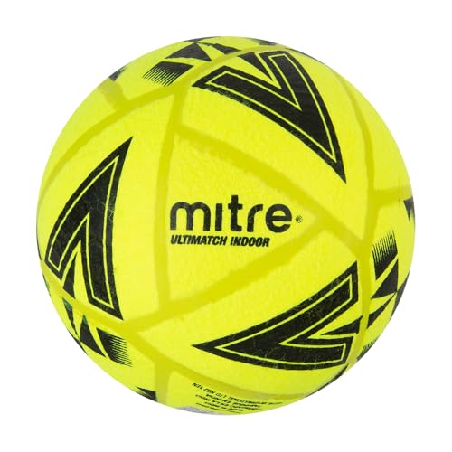 Mitre ULTIMATCH Soccer Ball - Cushioned Hyperfoam for Responsive Touch - Durable Multi-Panel Construction with Hyperseam Tech - Match-Quality Soccer Balls for Youth & Adults - Sizes 3, 4 & 5 - Image 1