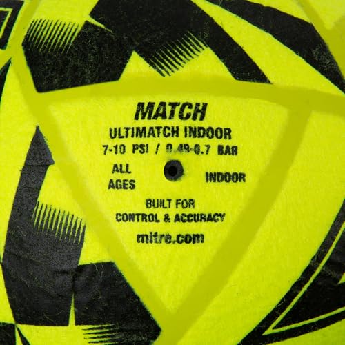 Mitre ULTIMATCH Soccer Ball - Cushioned Hyperfoam for Responsive Touch - Durable Multi-Panel Construction with Hyperseam Tech - Match-Quality Soccer Balls for Youth & Adults - Sizes 3, 4 & 5 - Image 3
