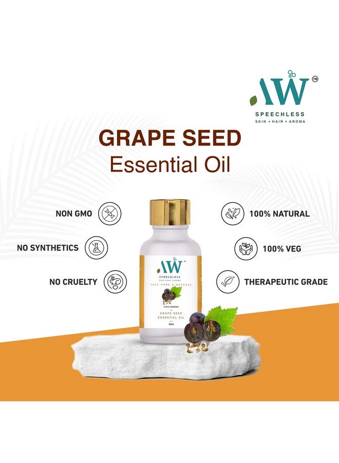AW_Speechless GRAPE SEED (VITIS VINIFERA) ESSENTIAL OIL I THERAPEUTIC GRADE I - Image 2