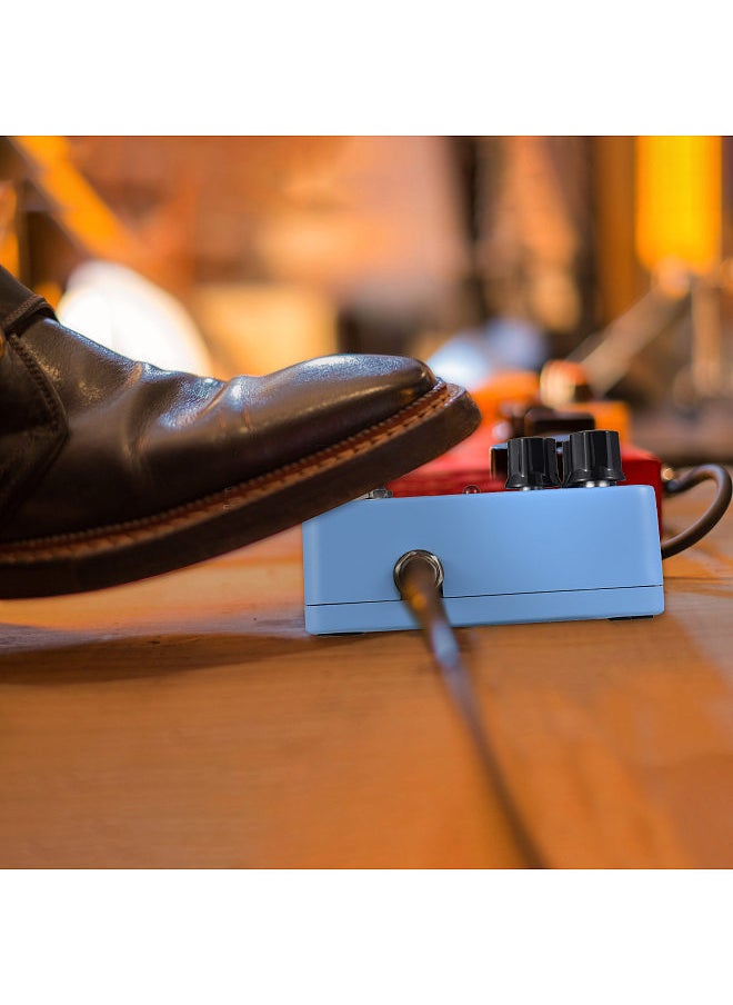 KOKKO - KOKKO FCH2 CHORUS Electric Guitar Effect Pedal Portable Guitar Effector Mini Single Electric Guitar Effect Pedal Analog Effect with Speed/Depth/Mix 3 Control Knobs True Bypass - Image 1