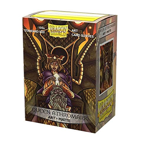 Dragon Shield Limited Edition Art Sleeves Royals Queen Athromark 100 CT Smooth Tough Premium TCG Sleeves Compatible with Pokemon Flesh Blood One Piece Magic the Gathering - Image 1