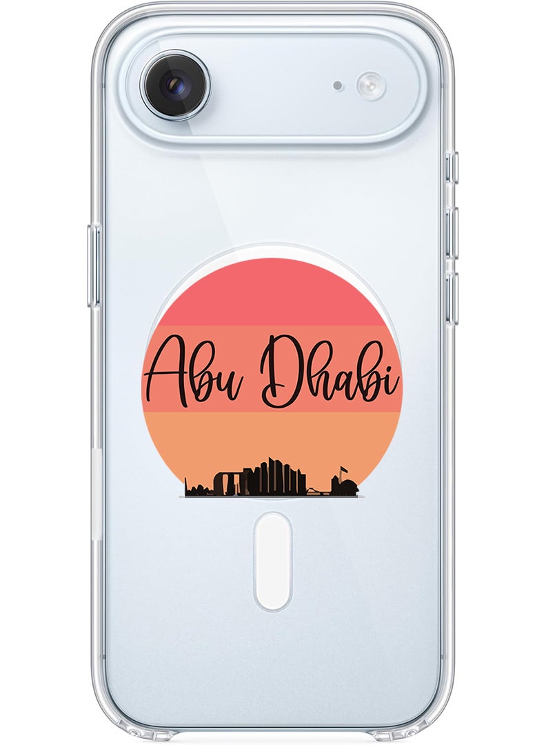 Theodor Magnetic Case for Apple iPhone 17 Air Compatible with MagSafe Wireless Charging, Shockproof Phone Bumper Cover - Abu dhabi Sun - Image 1