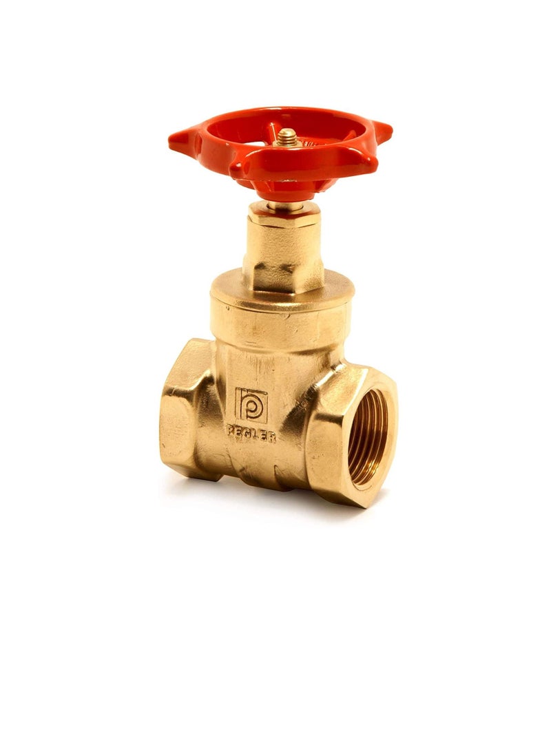 PEGLER Brass Gate Valve 3/4" - Image 2