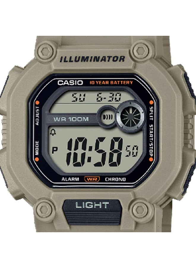 CASIO Resin Digital Wrist Watch W-737HX-5AVDF - Image 3