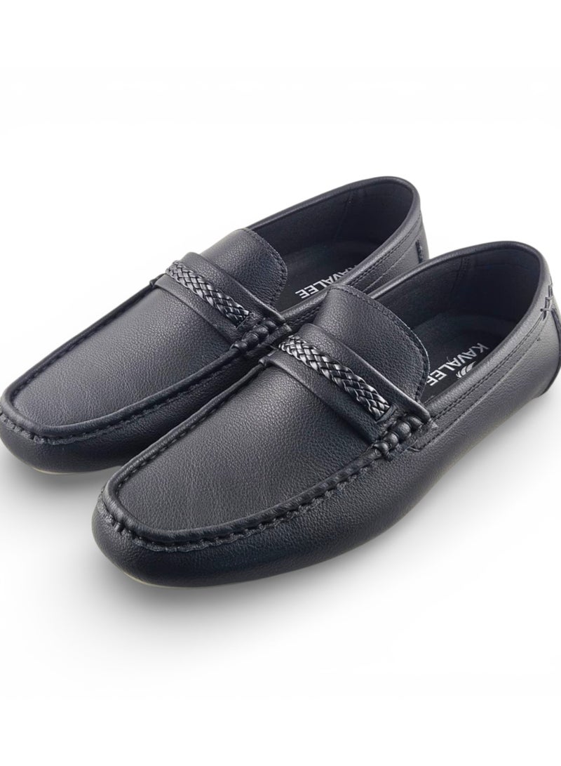 KAVALEE Men’s Luxury Loafer Slip-On Shoes – Comfortable Casual Formal Moccasin Shoes - Image 3