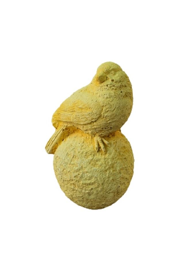 Single Bird Statue Gold - Image 1