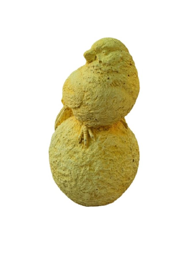 Single Bird Statue Gold - Image 2