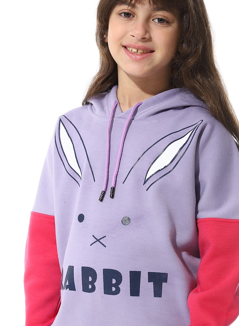 Caesar Printed Girls Meleton Training Suit - Image 4