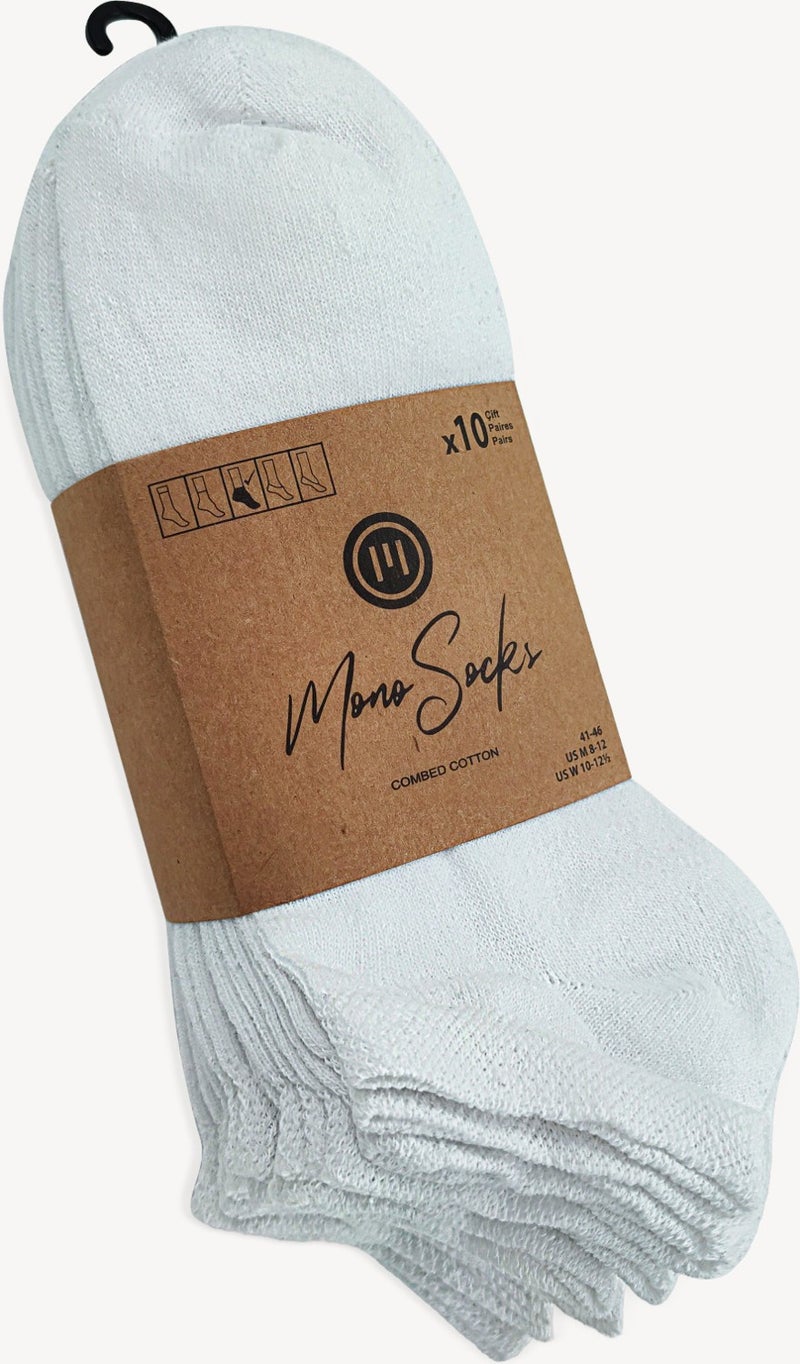 Mono Socks 10 Pack Booty Socks  - Image 2