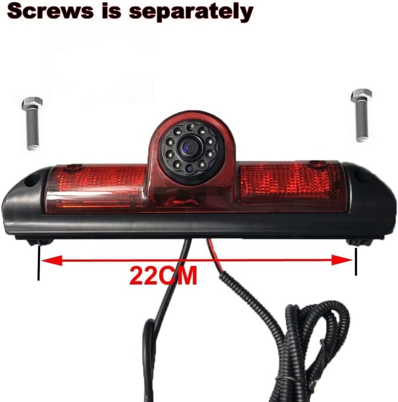 Vuzmode Rear View Brake Light Camera for Fiat and Peugeot - Image 5