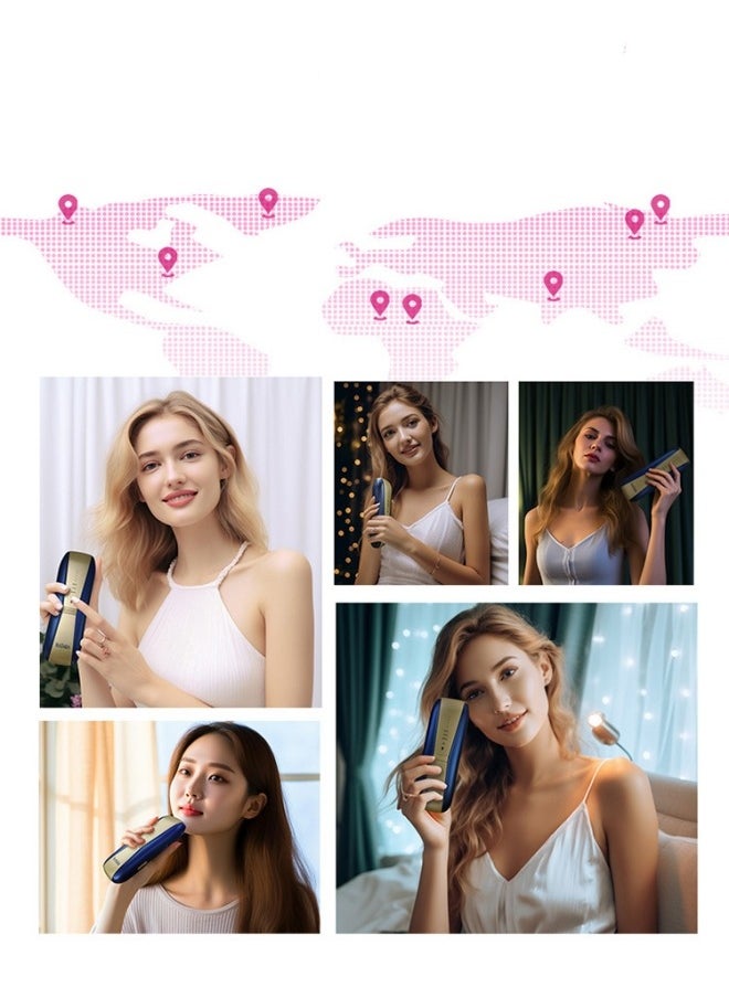 Bosidin Latest Generation IPL Sapphire Ice-Cooling Hair Removal Machine for Face, Body and Bikini Area Men and Women  - Image 3