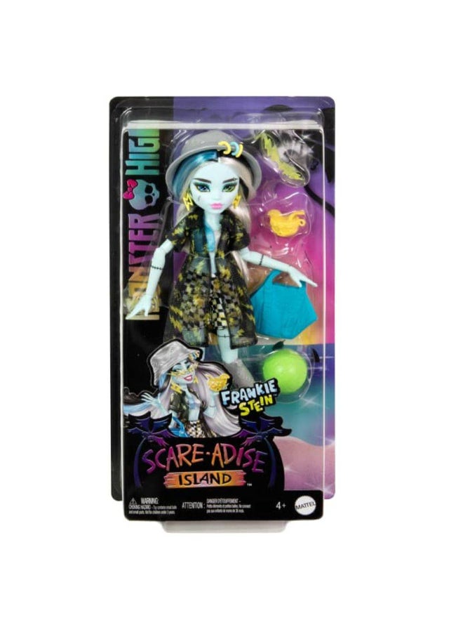 Monster High Scare-Adise Island Frankie Stein Doll - Image 1