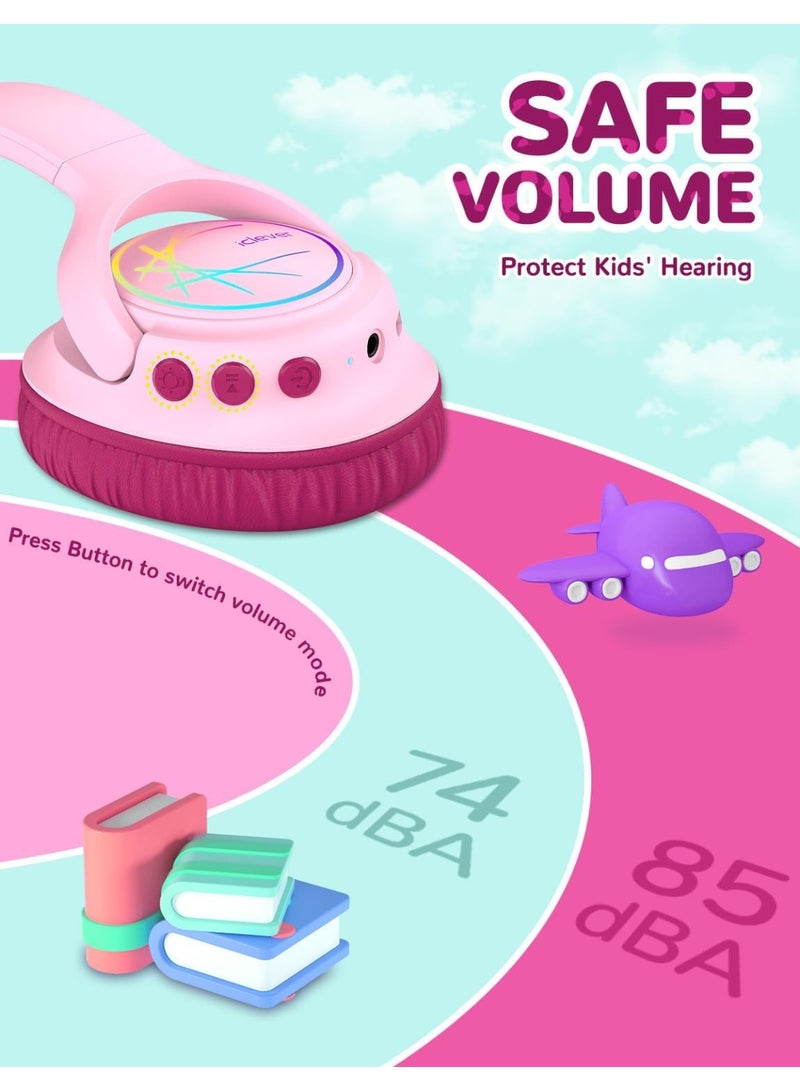 آيكليفير سماعات أذن لاسلكية للأطفال، سماعات أذن بلوتوث للأطفال - Image 4