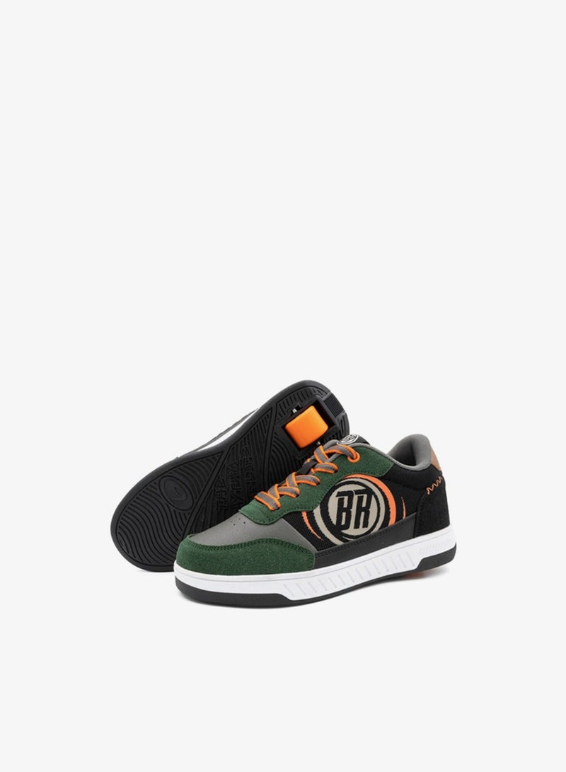 BREEZYROLLERS BREEZY ROLLERS shoes with wheels for children, Roller skates sneakers kids, From children's street shoes to roller skates in a few seconds, Patented click system, Trainers with wheels for girls & boys - Image 1