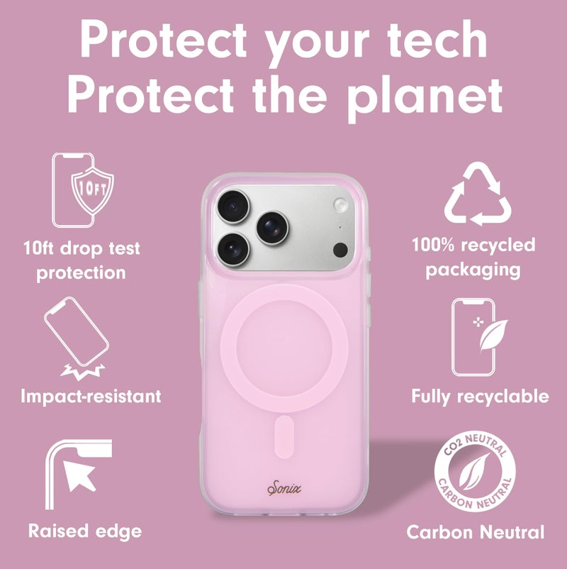 Sonix Case for iPhone 17 Pro Max | Compatible with MagSafe | 10ft Drop Tested | Jelly Pink - Image 5