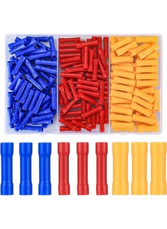 PROMASS Insulated Straight Connectors for Wire Terminal,Soldering Wire Connector Automotive Cable Heat Shrink  - Image 1