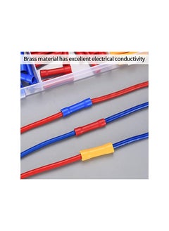 PROMASS Insulated Straight Connectors for Wire Terminal,Soldering Wire Connector Automotive Cable Heat Shrink  - Image 5