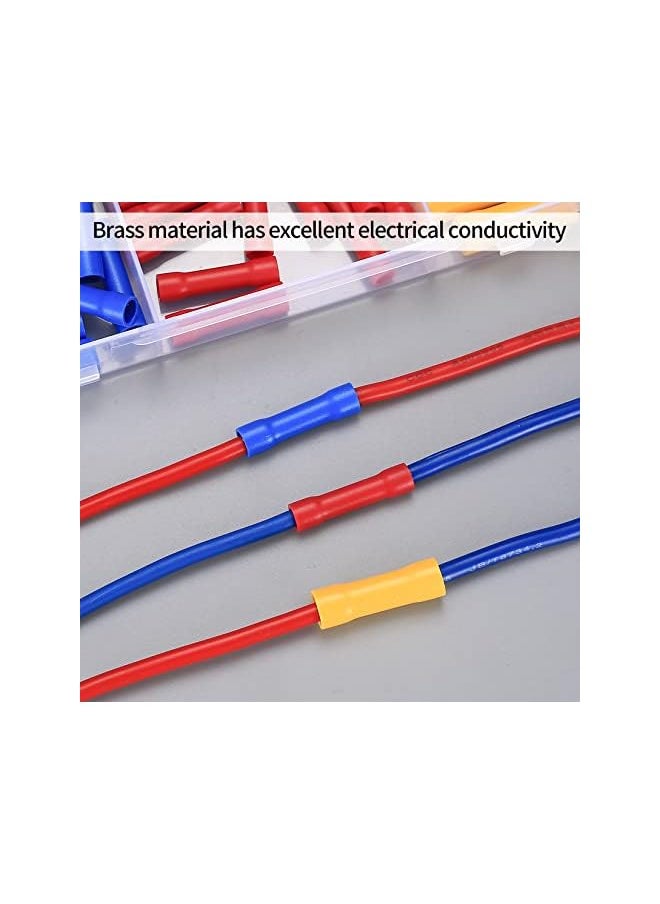 PROMASS Insulated Straight Connectors for Wire Terminal,Soldering Wire Connector Automotive Cable Heat Shrink  - Image 5