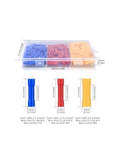 PROMASS Insulated Straight Connectors for Wire Terminal,Soldering Wire Connector Automotive Cable Heat Shrink  - Image 2