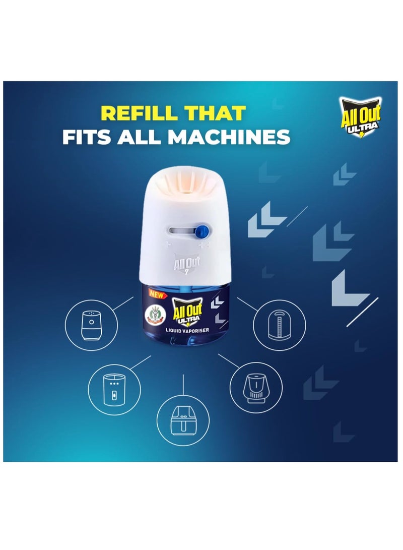 All Out Ultra Liquid Vaporizer, Machine + 1 Refill (45ml) | Kills Dengue, Malaria & Chikungunya .. - Image 4