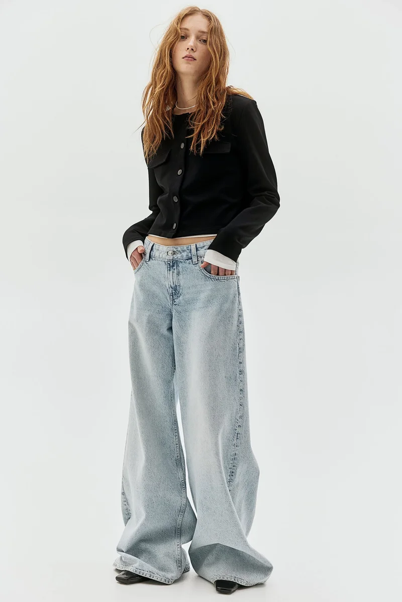 H&M Pocket-detail jersey cardigan