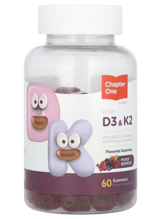 Chapter One مزيج التوت D3 و K2 60 جومي