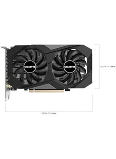 Arabest GeForce RTX 3050 WINDFORCE OC 6G GPU, Dual WINDFORCE Cooling, 6GB GDDR6 96-bit Video Memory, GV-N3050WF2OC-6GD Card  - Image 5