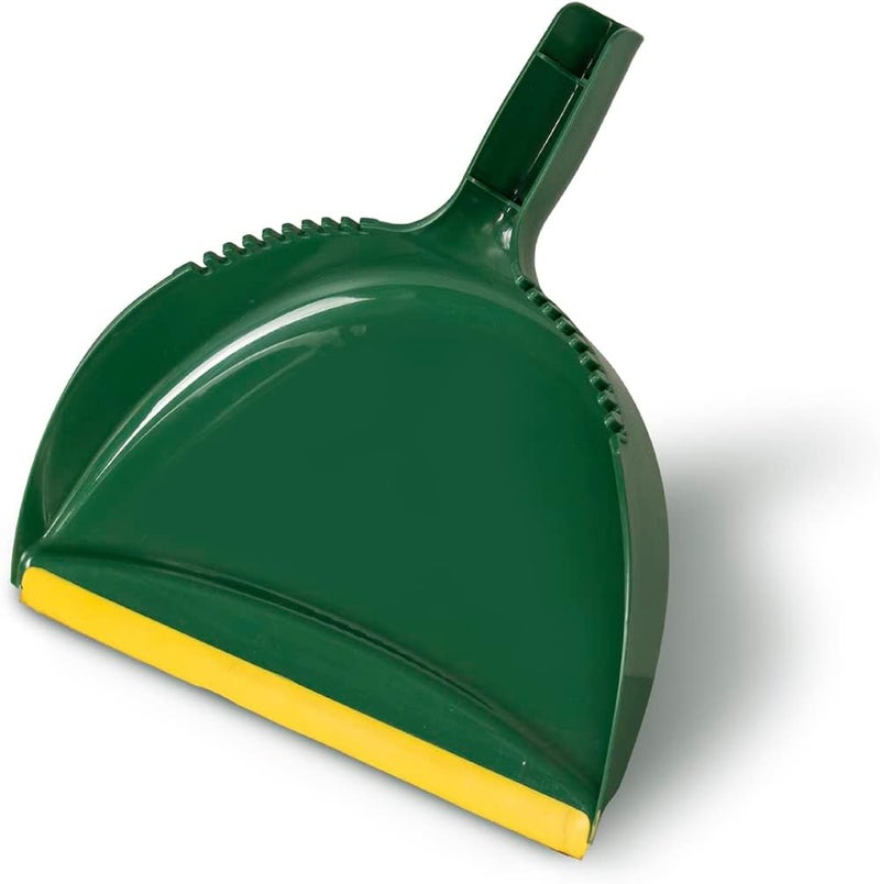 Pine Sol Jumbo Dustpan, 13.2” | Heavy Duty Dust Pan with Rubber Edge | Clip-On Design Attaches to Standard Broom Sticks - Image 1